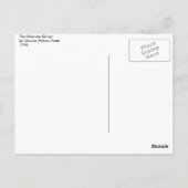 Die Gruppe "Treppen" von Charles Willson Peale Postkarte (Rückseite)