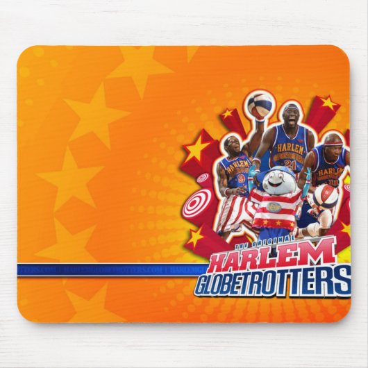 Die Gruppen-Bild Harlemglobetrotters Mousepad (Vorne)