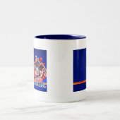 Die Gruppen-Bild Harlemglobetrotters Zweifarbige Tasse (Mittel)