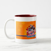 Die Gruppen-Bild Harlemglobetrotters Zweifarbige Tasse (Links)