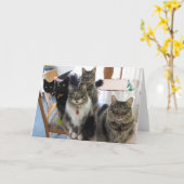 Die Gruppen-Raum-Gruß-Karte Karte (Gelbe Blume)