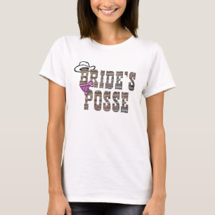 Die Gruppen-Shirt der Cowgirl-Braut T-Shirt