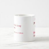 Die Gruppen-Tasse Südjersey-Verfasser Kaffeetasse (Mittel)