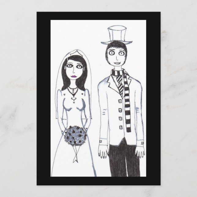 Die gruselige Hochzeit (Vorderseite)