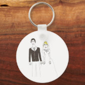 Die gruselige Hochzeit 2 Schlüsselanhänger (Vorderseite)