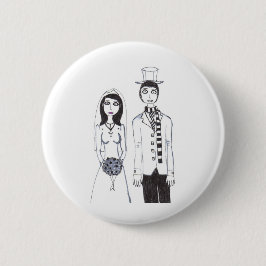 Die gruselige Hochzeit Button