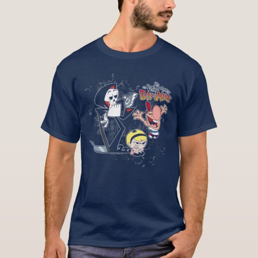 Die gruseligen Abenteuer von Billy Mandy Splatter  T-Shirt (Vorderseite)