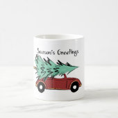 Die Gruß-Tasse der Jahreszeit Kaffeetasse (Mittel)