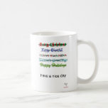Die Gruß-Tasse der Jahreszeiten Kaffeetasse<br><div class="desc">So,  wie Sie Ihre geliebten grüßen (oder andere…) im Dezember??</div>