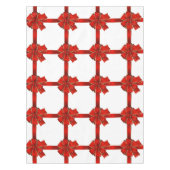 Die Gruß-Tischdecke der funkelnden roten Tischdecke (Vorderseite)