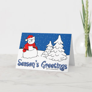 Die Gruß-Weihnachtskarte der Jahreszeit Feiertagskarte