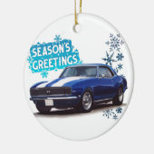 Die Grüße Camaro der Jahreszeit Keramik Ornament (Links)