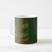 Die Grüße der Herbst- und Winterferien-Saison Kaffeetasse (Vorderseite Links)