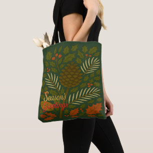 Die Grüße der Herbst- und Winterhalbjahrsaison Tasche