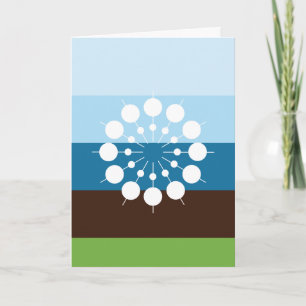 Die Grüße der Jahreszeit Feiertagskarte