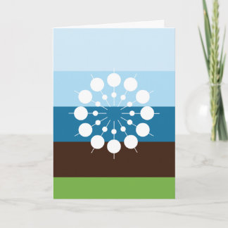 Die Grüße der Jahreszeit Feiertagskarte