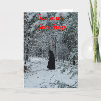 Die Grüße der Jahreszeit Feiertagskarte