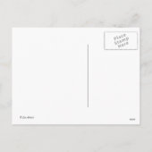 Die Grüße der Jahreszeit Feiertagspostkarte (Rückseite)