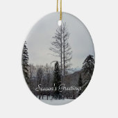 Die Grüße der Jahreszeit Keramik Ornament (Rechts)