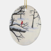 Die Grüße der Jahreszeit Keramikornament (Rechts)