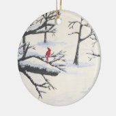 Die Grüße der Jahreszeit Keramikornament (Links)