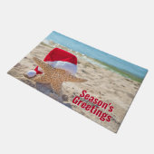 Die Grüße der Jahreszeit Starfish Fußmatte (Schrägansicht)