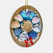 Die Grüße der Jahreszeit von der Keramikornament (Rechts)