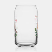 Die Grüße der Jahreszeit von fröhlichem Robin Dosenglas (Links)