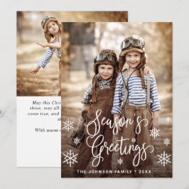 Die Grüße der Neuzeit 2 FOTO Gruß Feiertagskarte