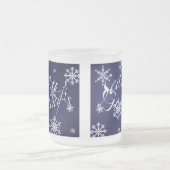 Die Grüße der Saison Blue Holiday Glass Tasse Set (Mittel)