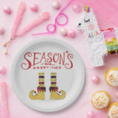 Die Grüße der Saison Elf Schuhe Pappteller (Party)