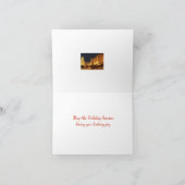 Die Grüße der Saison Feiertagskarte (Innenseite)