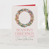 Die Grüße der Saison Feiertagskarte (Vorderseite)