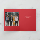 Die Grüße der Saison Feiertagskarte (Innenseite)