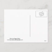 Die Grüße der Saison Feiertagspostkarte (Rückseite)