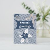 Die Grüße der Saison Feiertagspostkarte (Stehend Vorderseite)