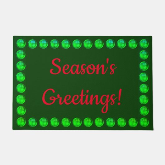 Die Grüße der Saison Fußmatte (Vorderseite)