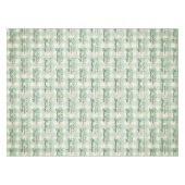 Die Grüße der Saison Gingham Weihnachten Tischdecke (Vorderseite (Horizontal))