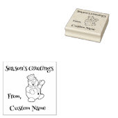 Die Grüße der Saison Gummistempel (Stempel)