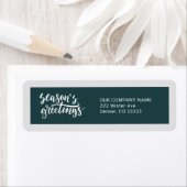 Die Grüße der Saison Jäger Grünes Weißes Geschäft (Insitu)