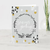 Die Grüße der Saison Karte (Vorderseite)