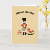 Die Grüße der Saison Karte (Gelbe Blume)