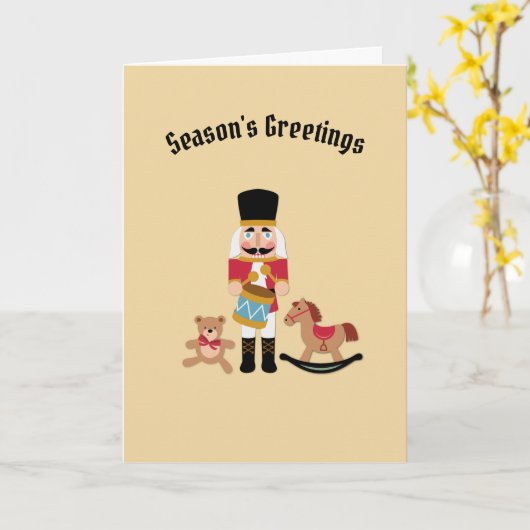 Die Grüße der Saison Karte (Gelbe Blume)