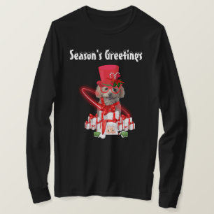 Die Grüße der Saison langärmeliger T - Shirt