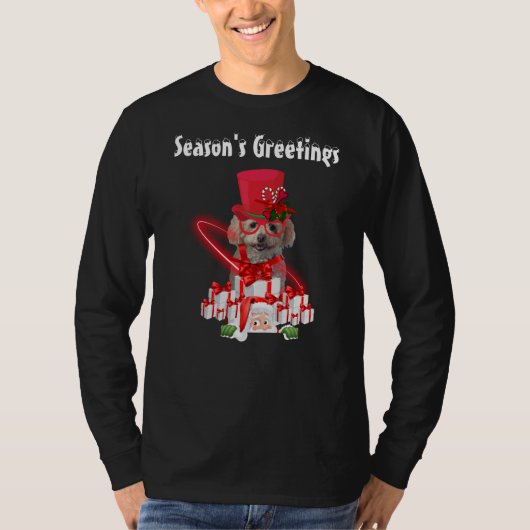 Die Grüße der Saison langärmeliger T - Shirt (Vorderseite)
