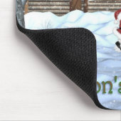 Die Grüße der Saison Mousepad (Ecke)