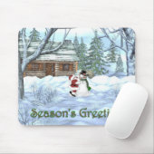 Die Grüße der Saison Mousepad (Mit Mouse)
