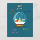 Die Grüße der Saison Postkarte (Vorderseite)