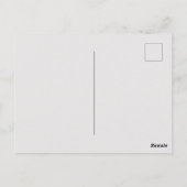 Die Grüße der Saison Postkarte (Rückseite)