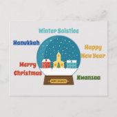 Die Grüße der Saison Postkarte (Vorderseite)